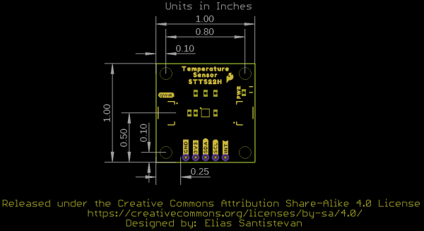 Standard Board measures 1 inch by 1 inch