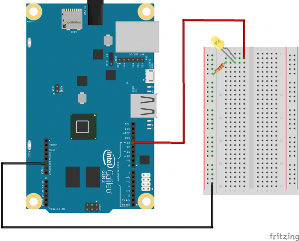 Graphic for LED hookup