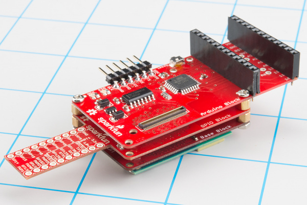 Arduino Block in a stack