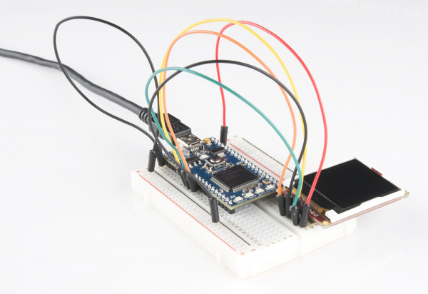 mbed LCD demo circuit