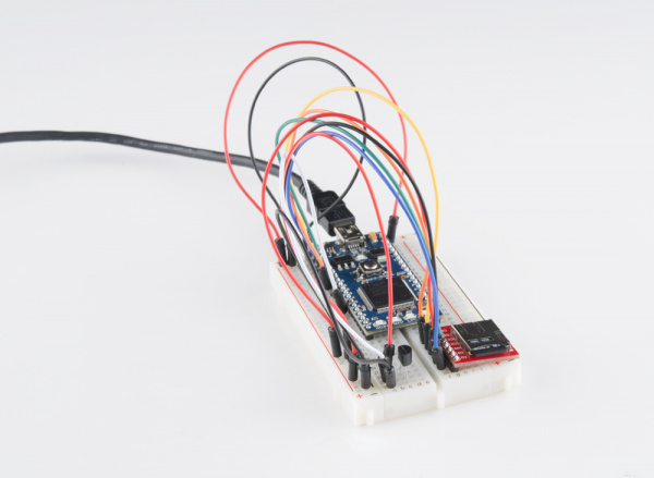 mbed temperature logging circuit