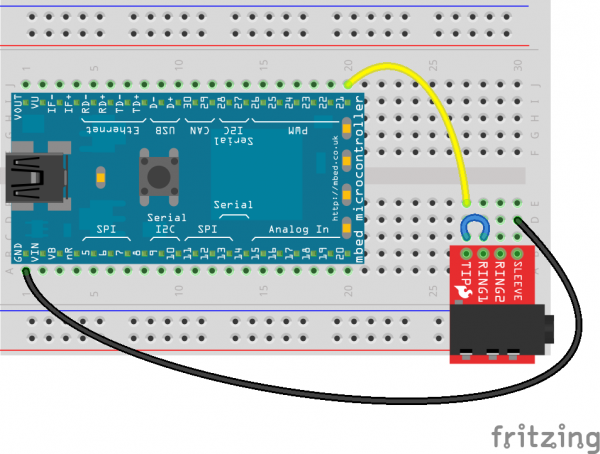 mbed pwm music maker fritzing
