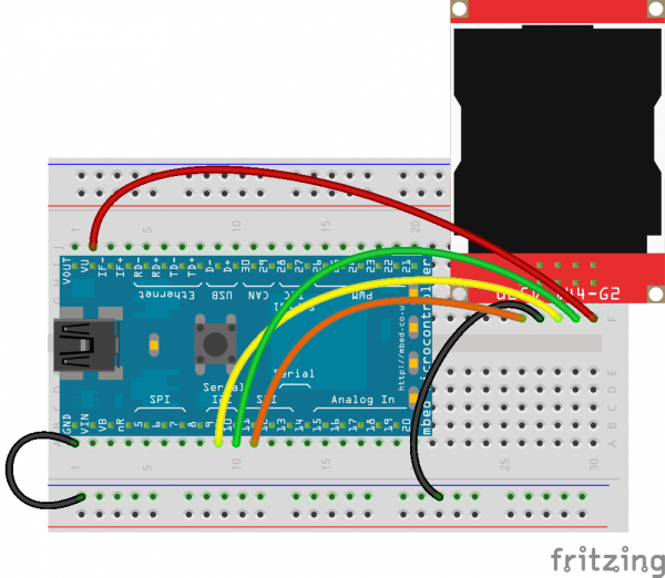 mbed 4d lcd fritzing