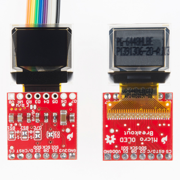 Solder on either side of the PCB