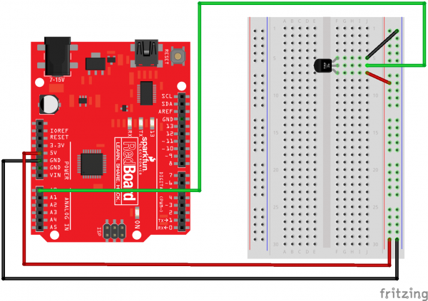 Code blocks for RGB LED interfacing with Arduino in Tinkercad