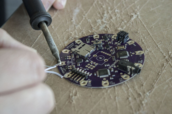 Soldering the Speaker