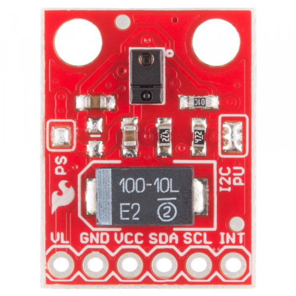 Front of APDS-9960 breakout board