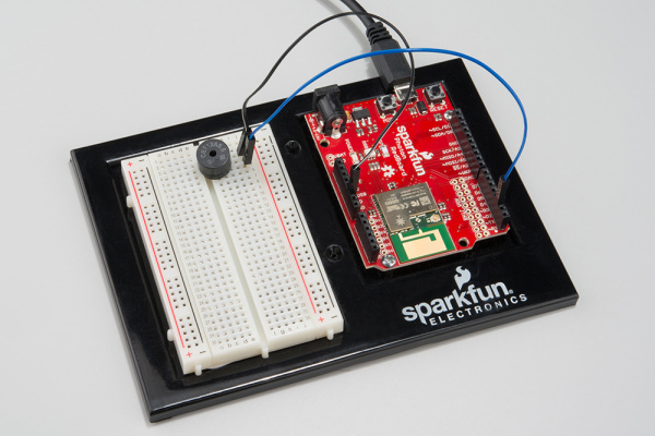 Photon RedBoard piezo speaker