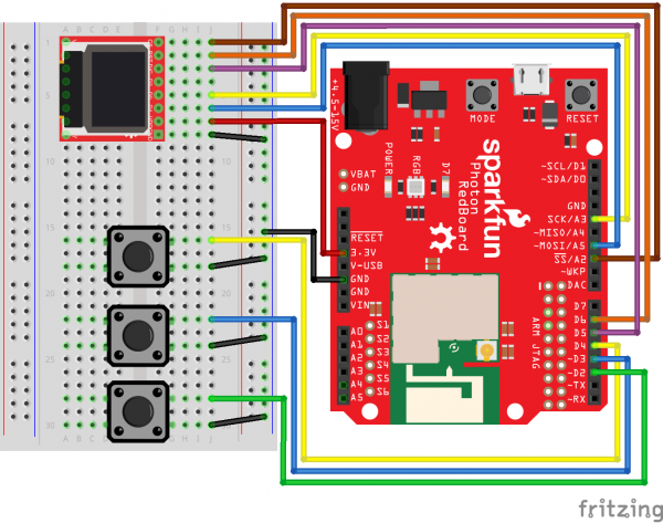 OLED Apps circuit diagram