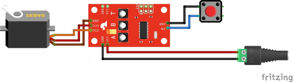 Servo Circuit Diagram Fritzing