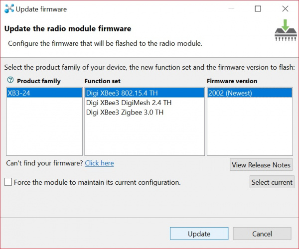 2_Configuing_XBee3_Legacy_Series1_Series2_Firmware_Digi_XCTU