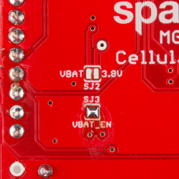 Battery power jumper configuration