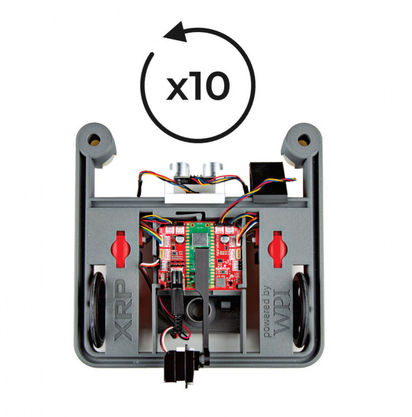 Rotating the Optical Tracking Odometry Sensor