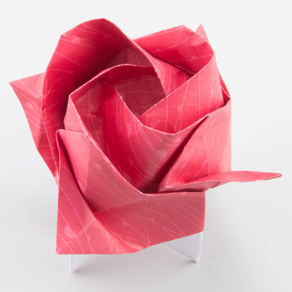 Origami Kawasaki Rose