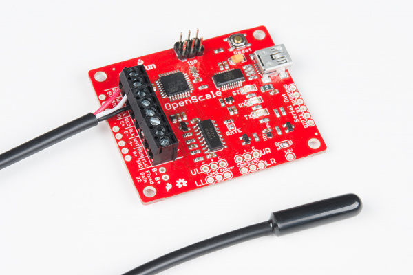 image showing external temperature sensor wiring hookup