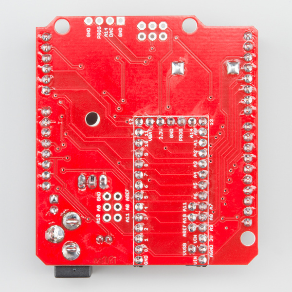 Teensy Adapter Soldered Bottom