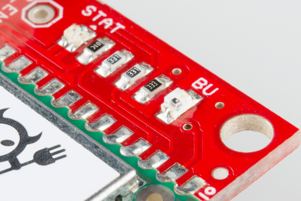 light sensor on the imp002 Breakout Board