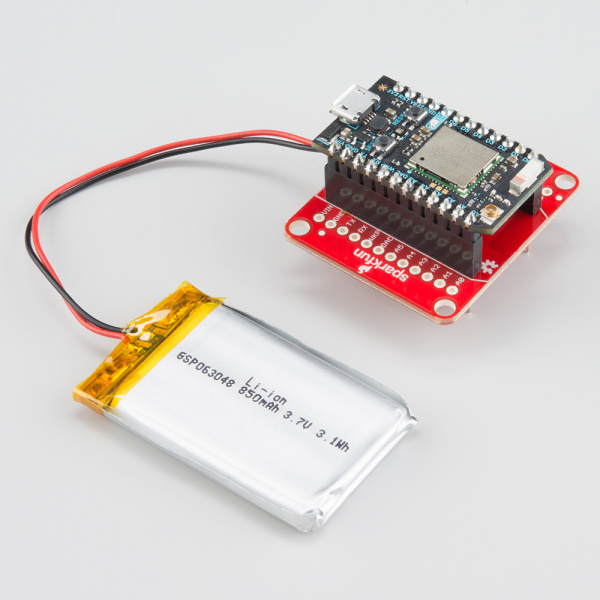 Photon running off a battery