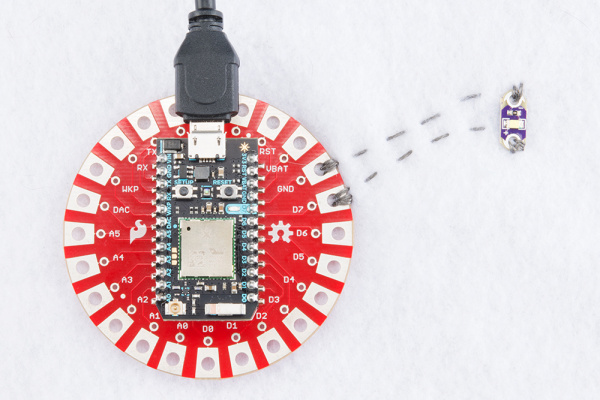 Conductive thread Photon Wearable Shield