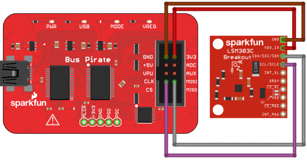 Bus Pirate fritzing example