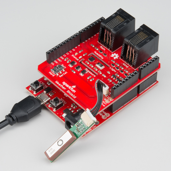 Weather shield on Photon RedBoard