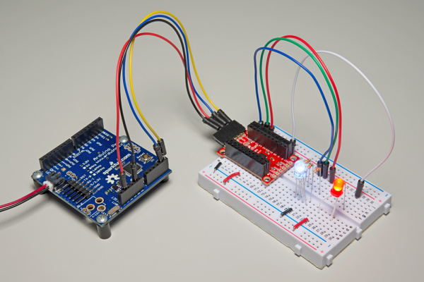 Driving an LEDs with the SX1509