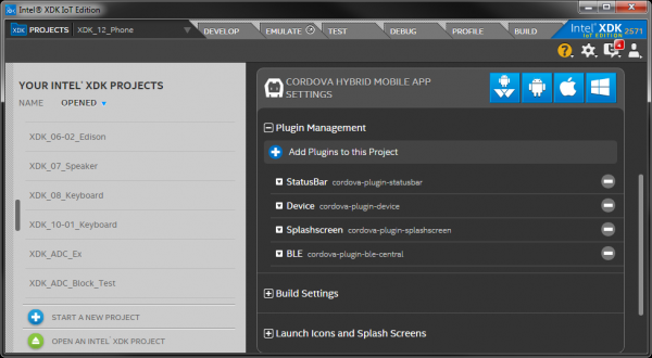 Adding BLE Cordova plugin to the XDK