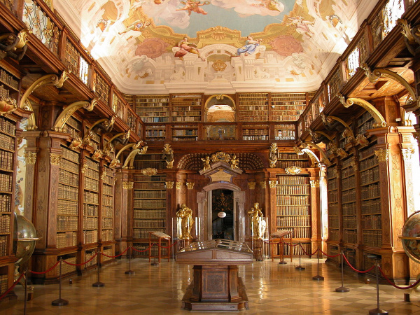 A particularly grand library