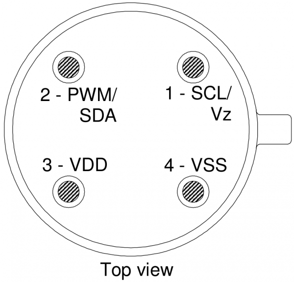 MLX90614 pinout