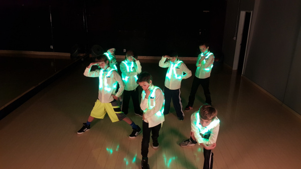 LED Dance Harness