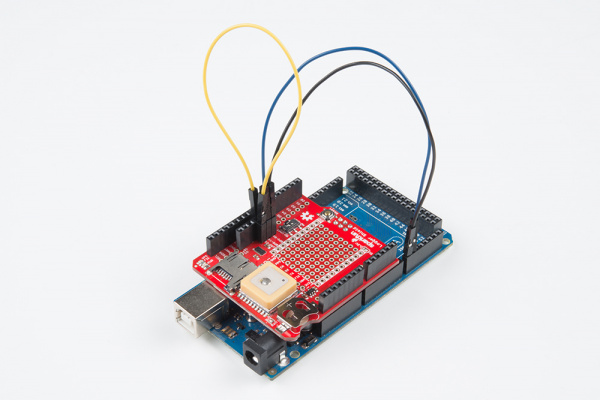 Software Serial Pins Rerouted with Jumper Wires