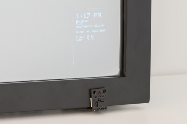 Interactive smart mirror with the Edison