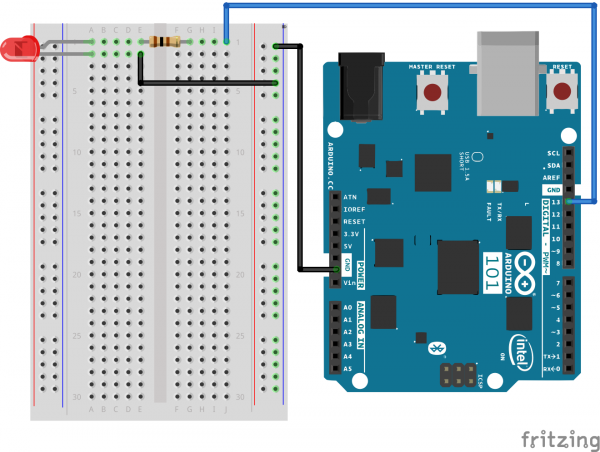 Exp 21 Fritzing Circuit