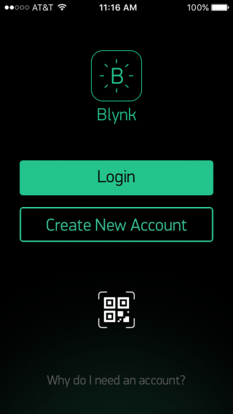 Bylink app login screen