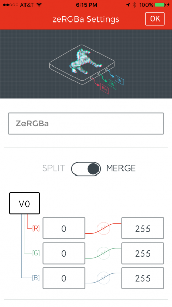 zeRGBa configuration