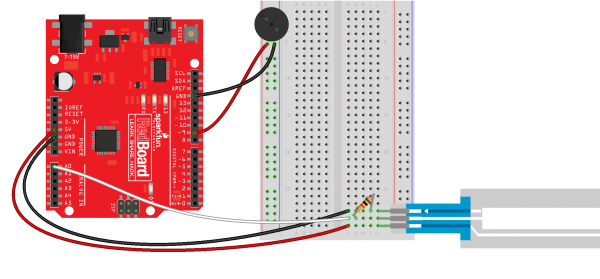 SIK keyboard Fritzing diagram