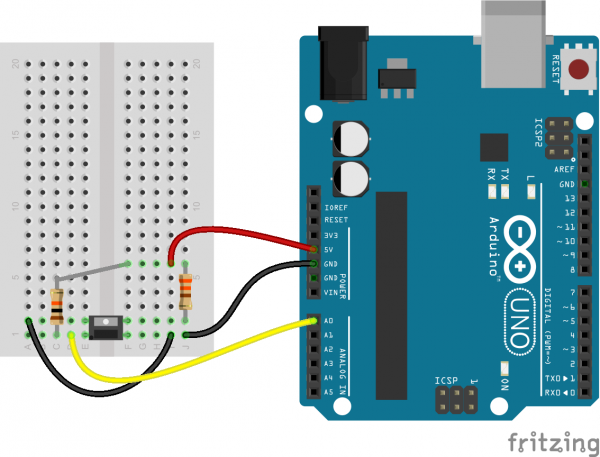 switch transistor review Guide QRD1114 Hookup Detector learn.sparkfun.com  Optical