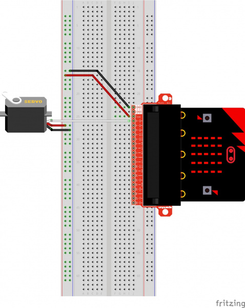 Fritzing Diagram: Exp 8