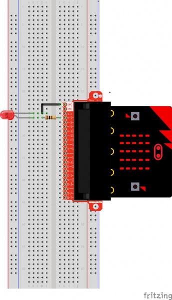 Fritzing Diagram: Exp 1