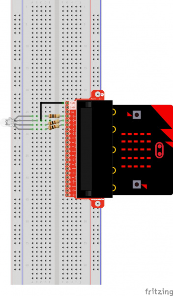 Fritzing Diagram: Exp 4