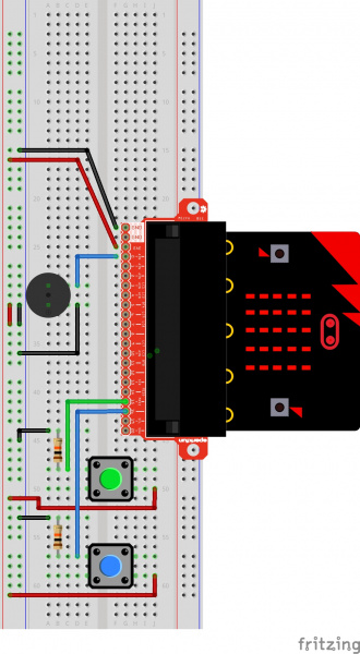 Fritzing Diagram: micro:bit SIK Exp 9