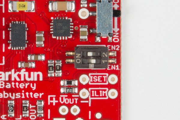 Charge current set to 500mA