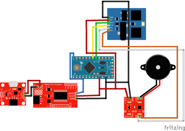 Fritzing Schematic