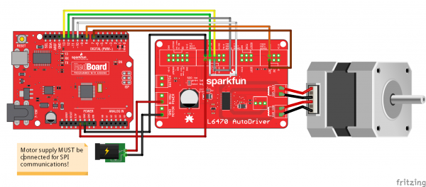 Connecting one Autodriver board