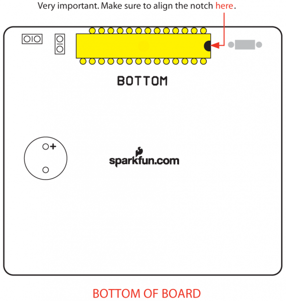 Locate Atmega328 on Board