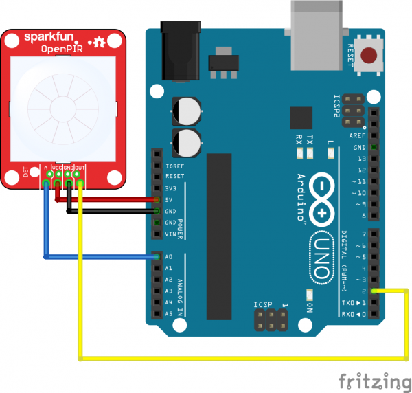 OpenPIR Hookup Guide - SparkFun Learn