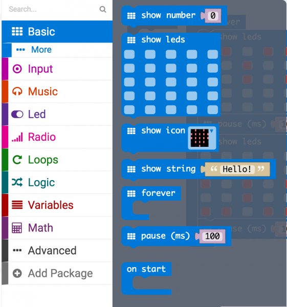 Basic Code Blocks