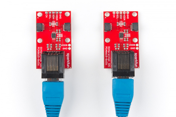 Differential Boards Connected via I2C