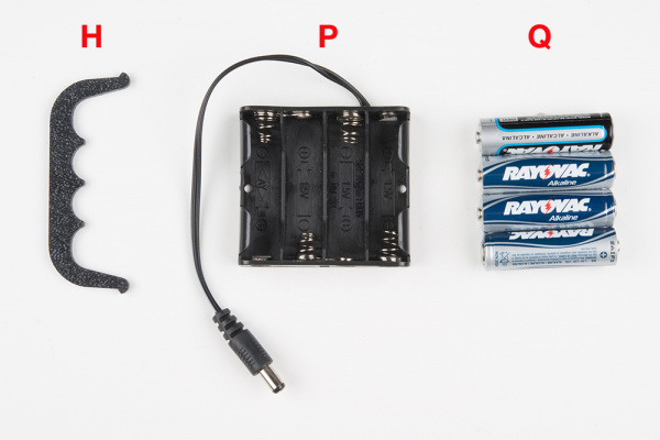 Batteries and Clip Parts