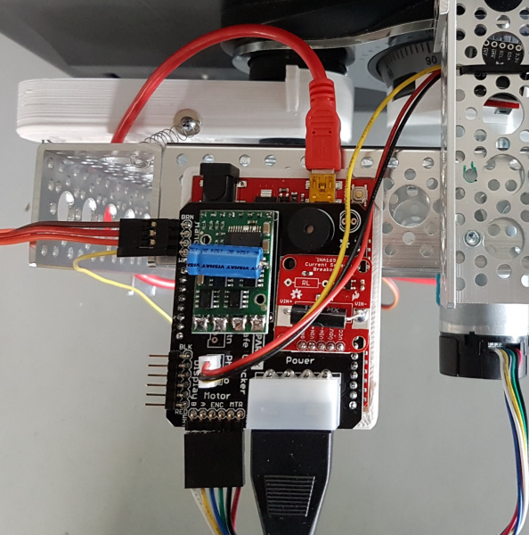 Robot cracking Arduino shield